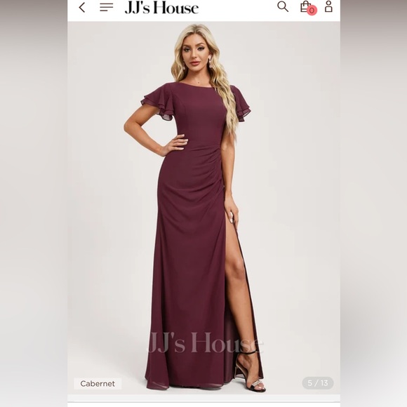 Beautiful Baby blue bridesmaids dress - Picture 4 of 12